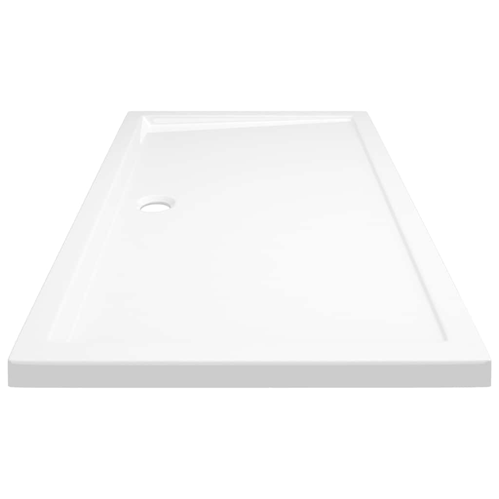 Piatto Doccia in ABS Rettangolare Bianco 70x120 cm - homemem39