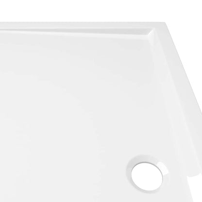 Piatto Doccia in ABS Rettangolare Bianco 70x120 cm - homemem39