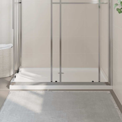 Piatto Doccia in ABS Rettangolare Bianco 80x120 cm - homemem39