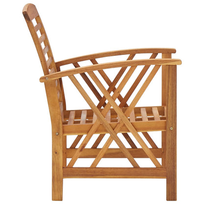 5 pc Garden Sofa Set in Solid Acacia Wood