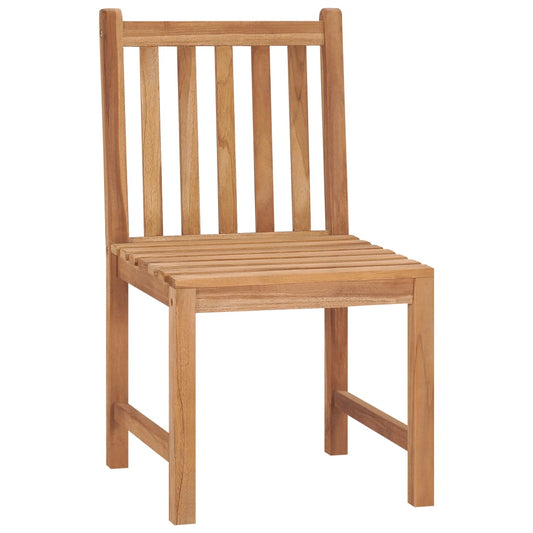 Sedie da Giardino 2 pz in Legno Massello di Teak - homemem39