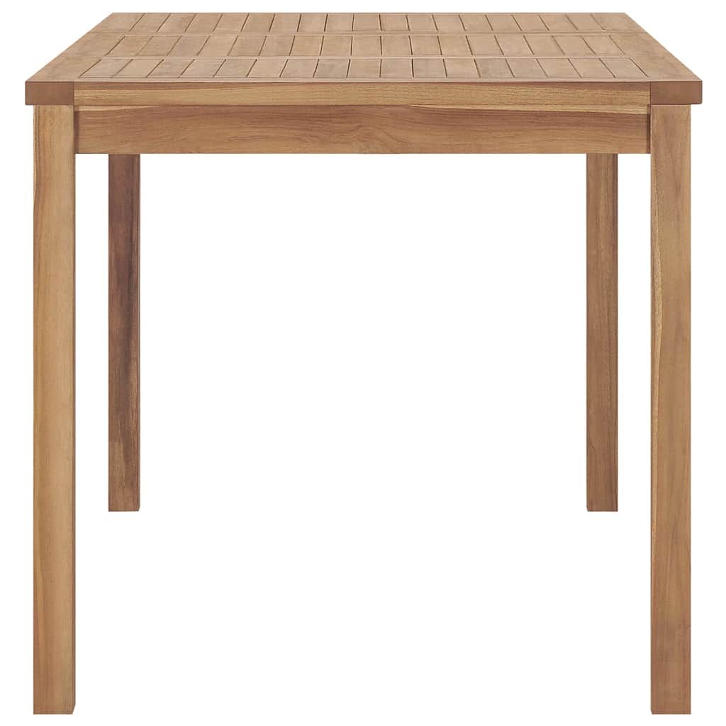 Tavolo da Pranzo da Giardino 140x80x77 cm in Massello di Teak | homemem39