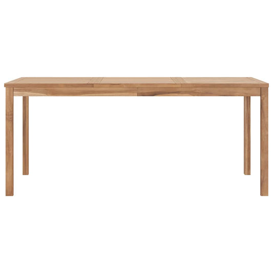 Tavolo da Pranzo da Giardino 180x90x77 cm in Massello di Teak
