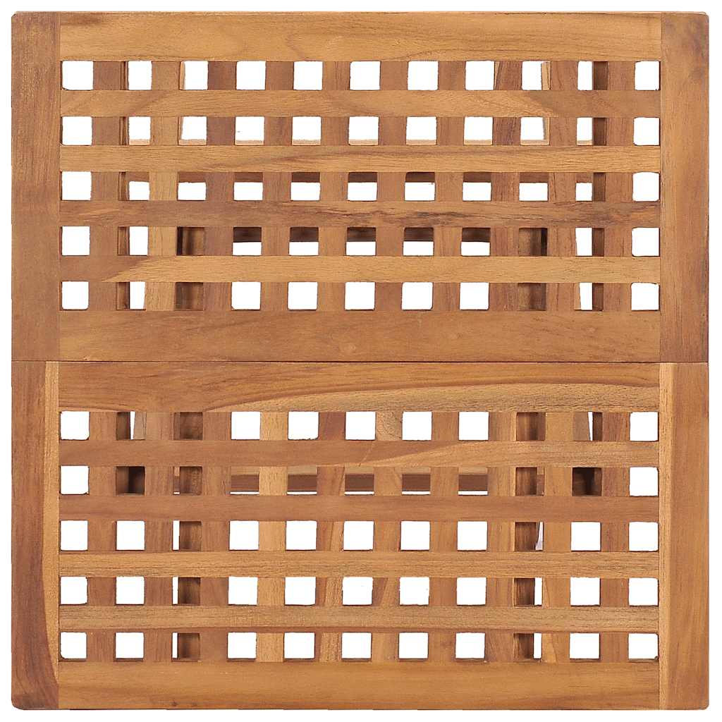 Set da Pranzo da Giardino Pieghevole 3 pz in Massello di Teak | homemem39