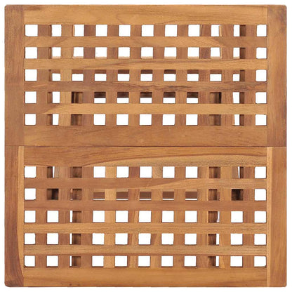 Set da Pranzo da Giardino Pieghevole 3 pz in Massello di Teak | homemem39