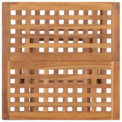 Set da Pranzo da Giardino Pieghevole 3 pz in Massello di Teak - homemem39