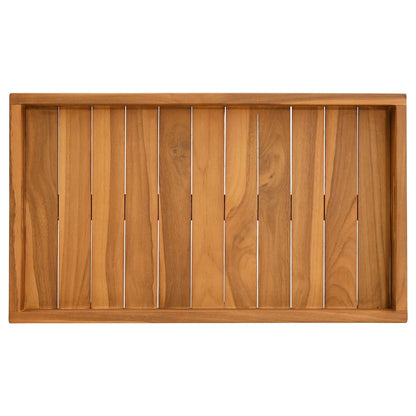 Vassoio da Portata 60x35 cm in Legno Massello di Teak - homemem39