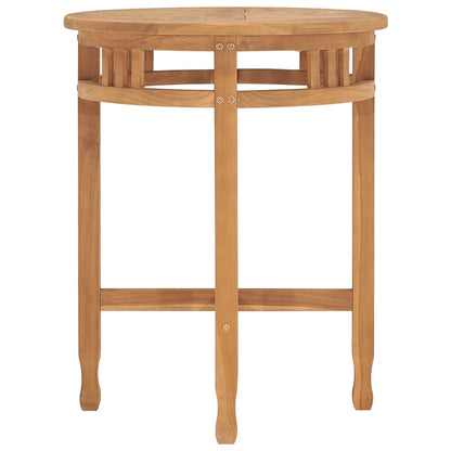 Tavolo da Bistrot Ø60x75,5 cm in Legno Massello di Teak | homemem39