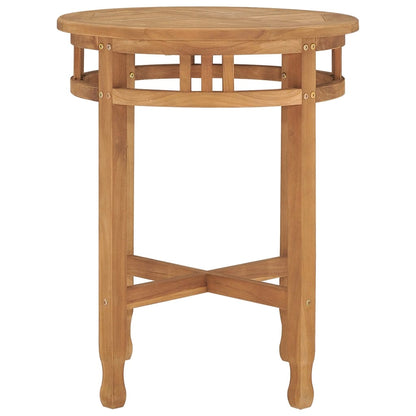 Tavolo da Bistrot Ø60x75,5 cm in Legno Massello di Teak | homemem39
