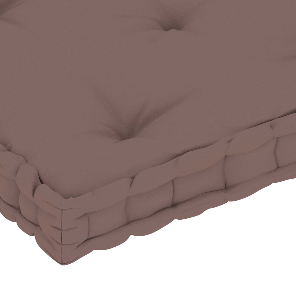Cuscino per Pallet e Pavimento Talpa 73x40x7 cm in Cotone | homemem39
