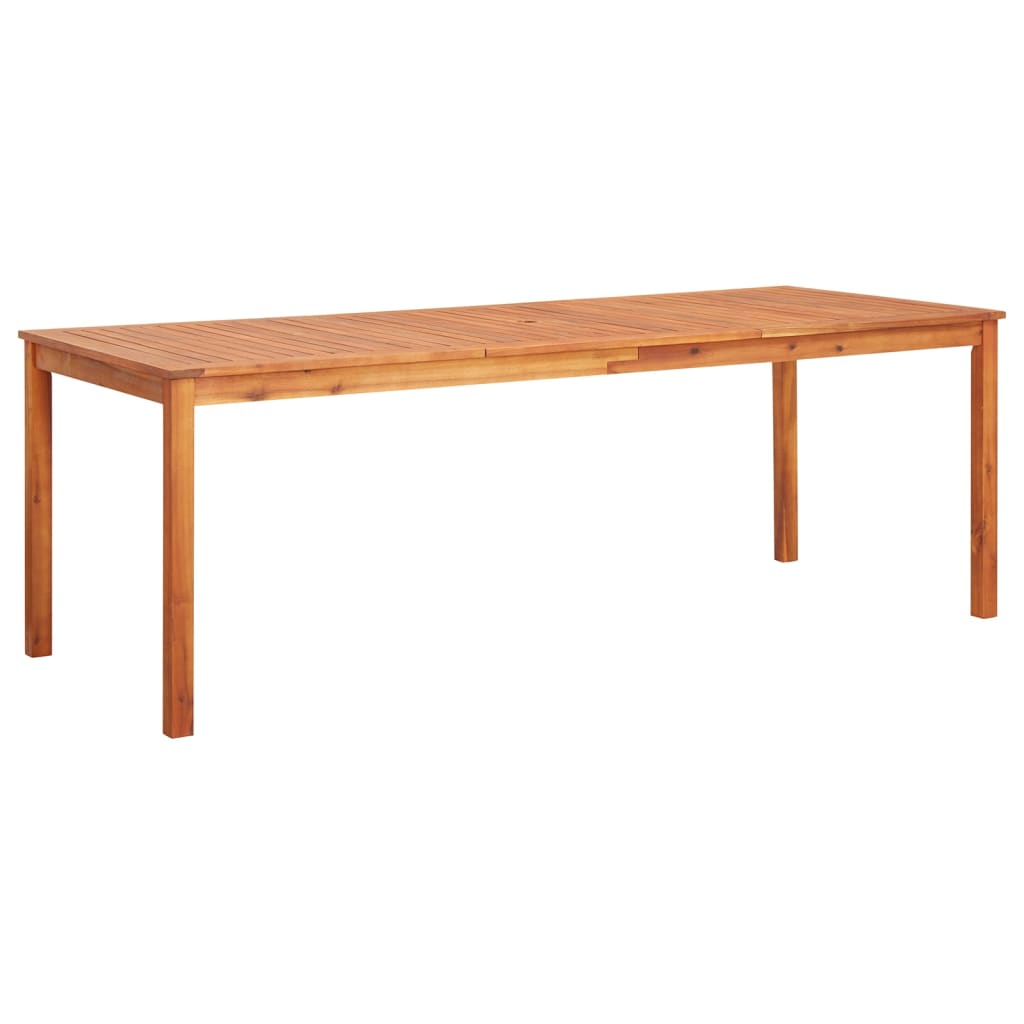 Set da Pranzo da Giardino 7 pz con Cuscini Massello di Acacia - homemem39