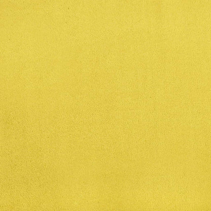 Sedie da Pranzo 4 pz Giallo Senape in Velluto - homemem39