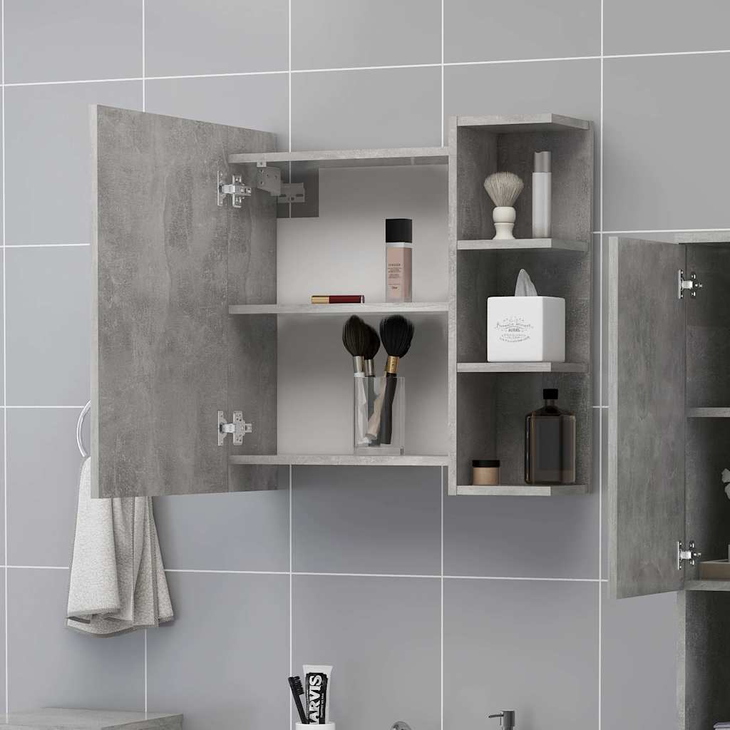 Mobile Bagno Specchio 62,5x20,5x64cm Multistrato