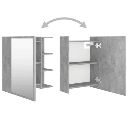 Mobile Bagno Specchio 62,5x20,5x64cm Multistrato