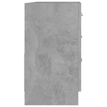 Mobile Sottolavabo Grigio Cemento 63x30x54 cm Legno Multistrato | homemem39