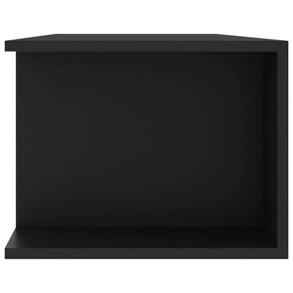 Mobile Porta TV con Luci LED Nero 135x39x30 cm - homemem39