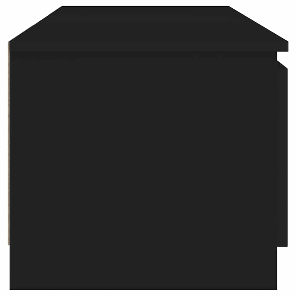 Mobile Porta TV con Luci LED Nero 140x40x36 cm - homemem39