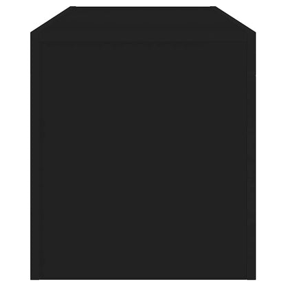 Mobile Porta TV con Luci LED Nero 120x35x40 cm - homemem39