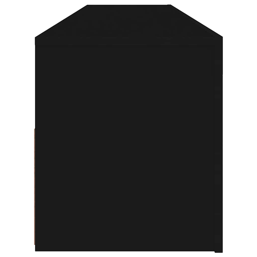 Mobile Porta TV con Luci LED Nero 120x35x40 cm - homemem39