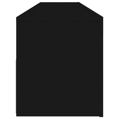 Mobile Porta TV con Luci LED Nero 120x35x40 cm - homemem39