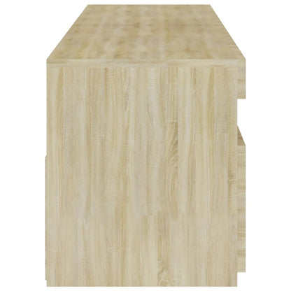 Mobili Porta TV con Luci LED 2 pz Rovere Sonoma 75x35x40 cm - homemem39