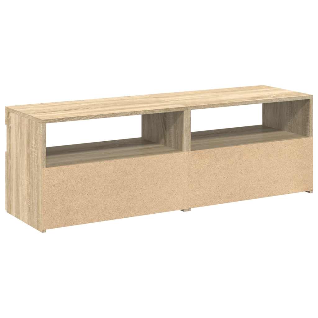 Mobili Porta TV con LED 2 pz Rovere Sonoma 60x35x40 cm - homemem39
