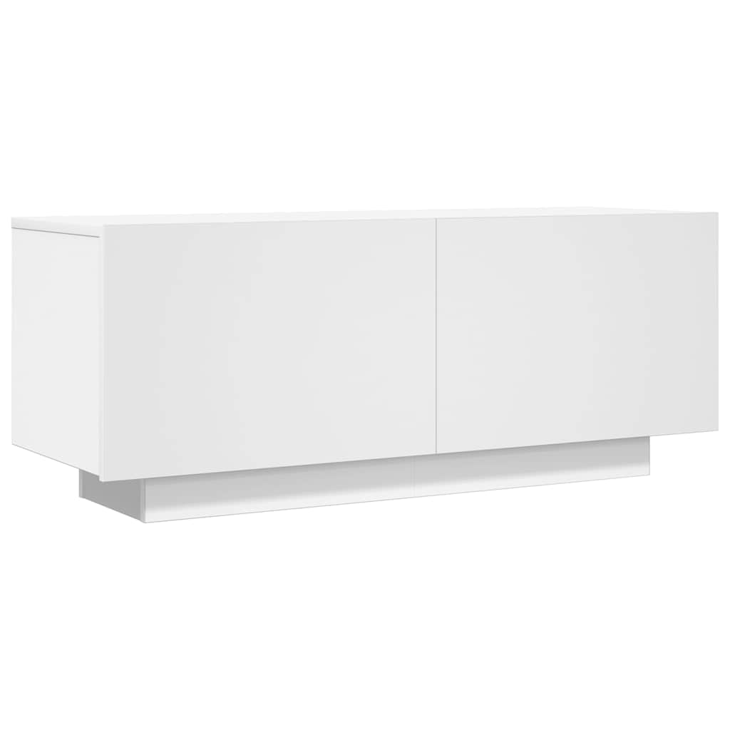 Mobile Porta TV Bianco 100x35x40 cm in Legno Multistrato - homemem39