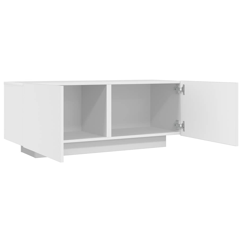 Mobile Porta TV Bianco 100x35x40 cm in Legno Multistrato - homemem39
