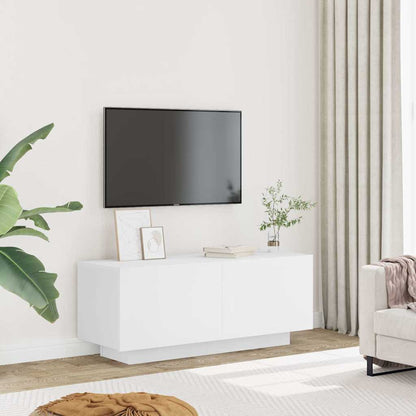 Mobile Porta TV Bianco 100x35x40 cm in Legno Multistrato - homemem39