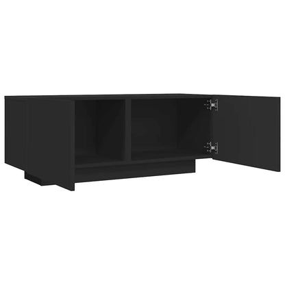Mobile Porta TV Nero 100x35x40 cm in Legno Multistrato - homemem39