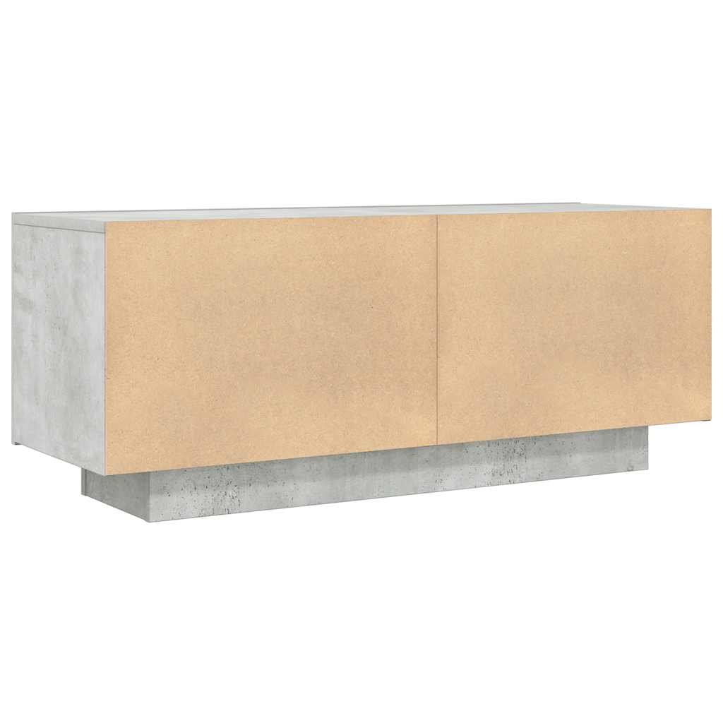 Mobile per TV Grigio Cemento 100x35x40 cm Legno Multistrato - homemem39