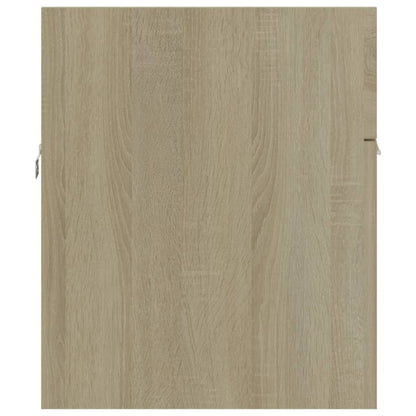 Mobile Sottolavabo Rovere Sonoma 90x38,5x46cm Legno Multistrato | homemem39