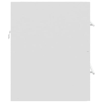 Mobile Lavabo Bianco 60x38,5x48 cm in Legno Multistrato