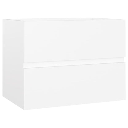 Mobile Lavabo Bianco 60x38,5x45 cm in Legno Multistrato | homemem39