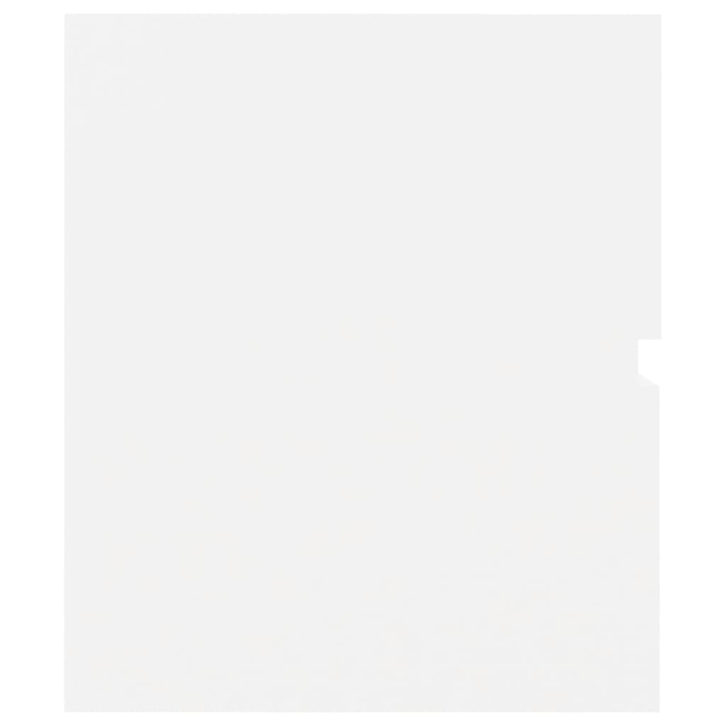 Mobile Lavabo Bianco 60x38,5x45 cm in Legno Multistrato | homemem39