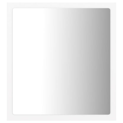 Specchio da Bagno con LED Bianco 40x8,5x37 cm in Acrilico | homemem39