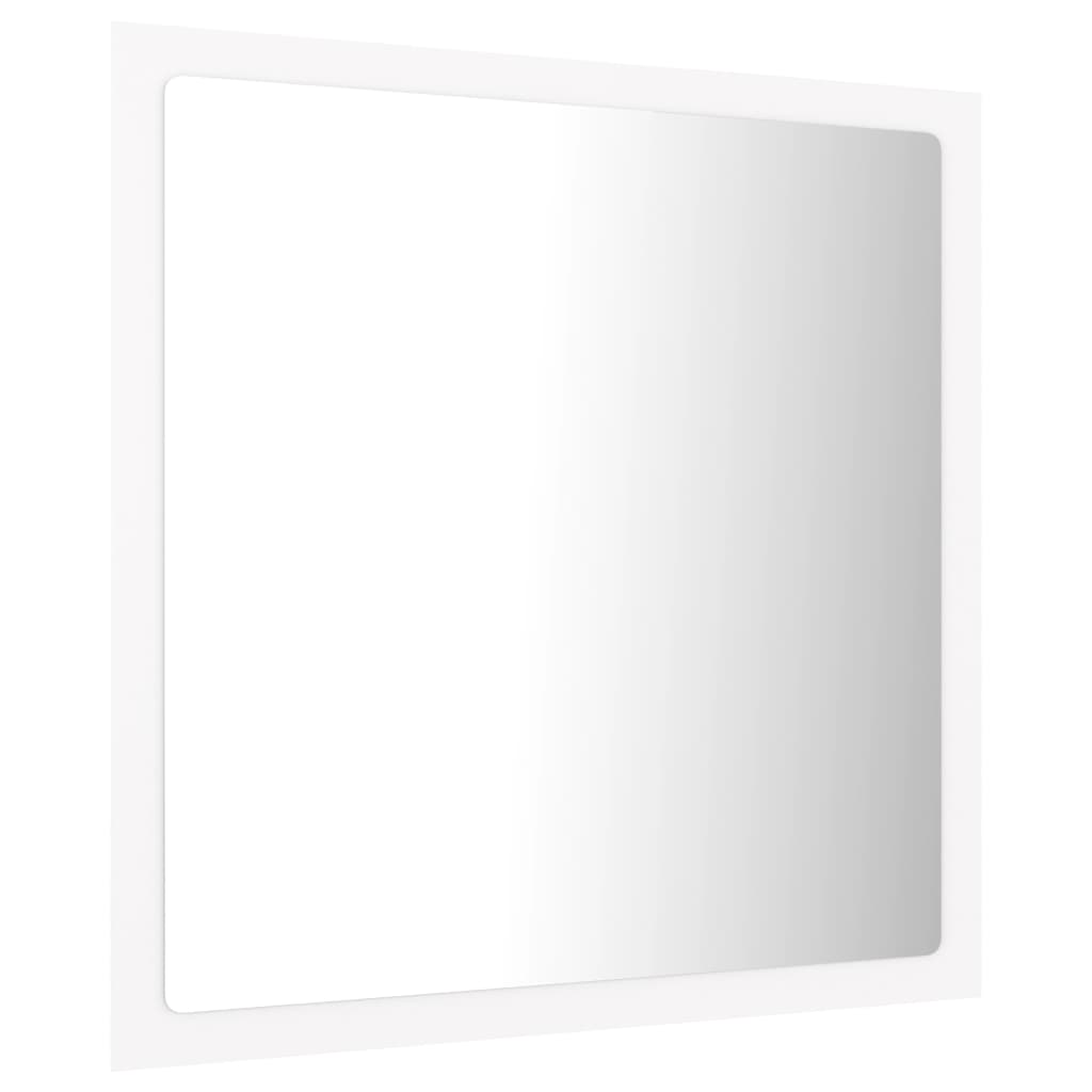 Specchio da Bagno con LED Bianco 40x8,5x37 cm in Acrilico | homemem39