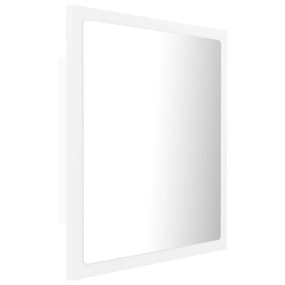Specchio da Bagno con LED Bianco 40x8,5x37 cm in Acrilico | homemem39