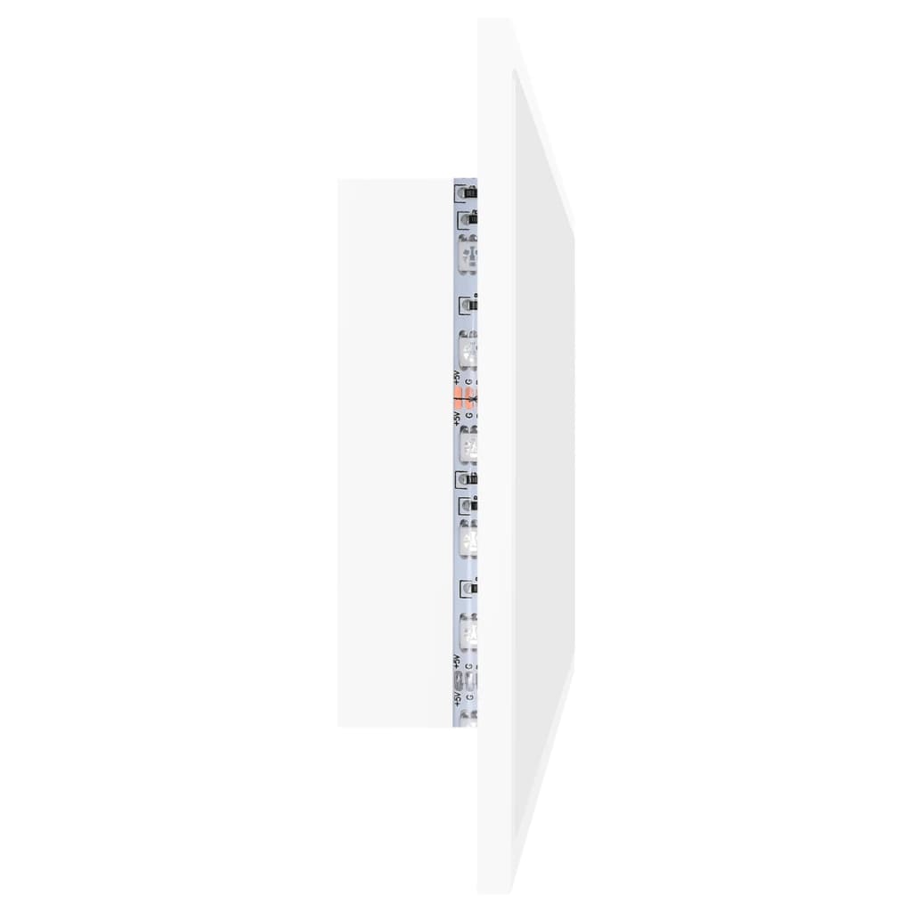 Specchio da Bagno con LED Bianco 100x8,5x37 cm in Acrilico | homemem39