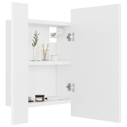Specchio da Bagno con LED Bianco 40x12x45 cm in Acrilico - homemem39