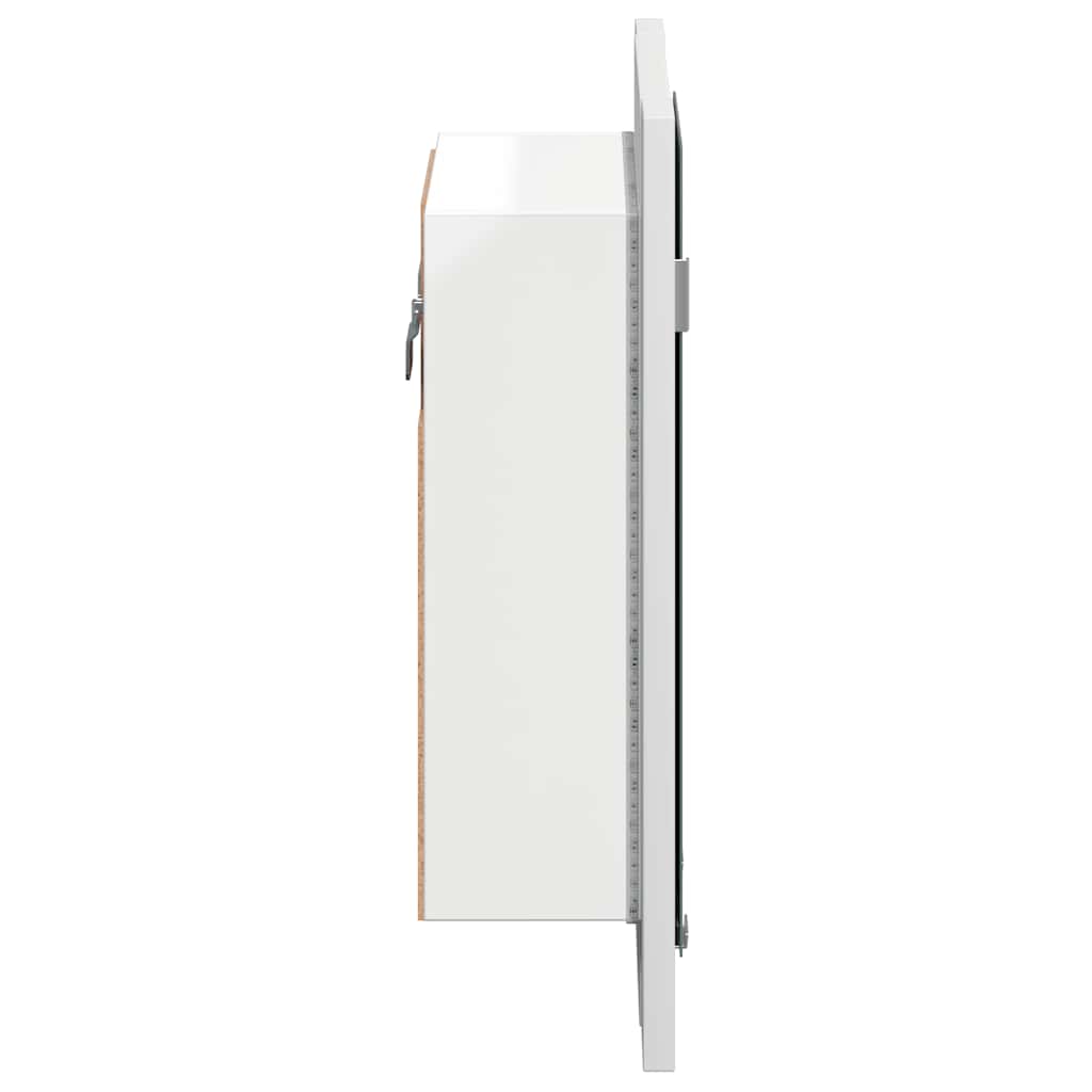 Specchio da Bagno con LED Bianco 40x12x45 cm in Acrilico - homemem39