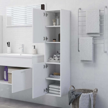 Mobile da Bagno 30x30x130 cm in legno multistrato