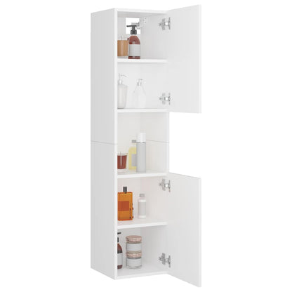 Mobile da Bagno 30x30x130 cm in legno multistrato