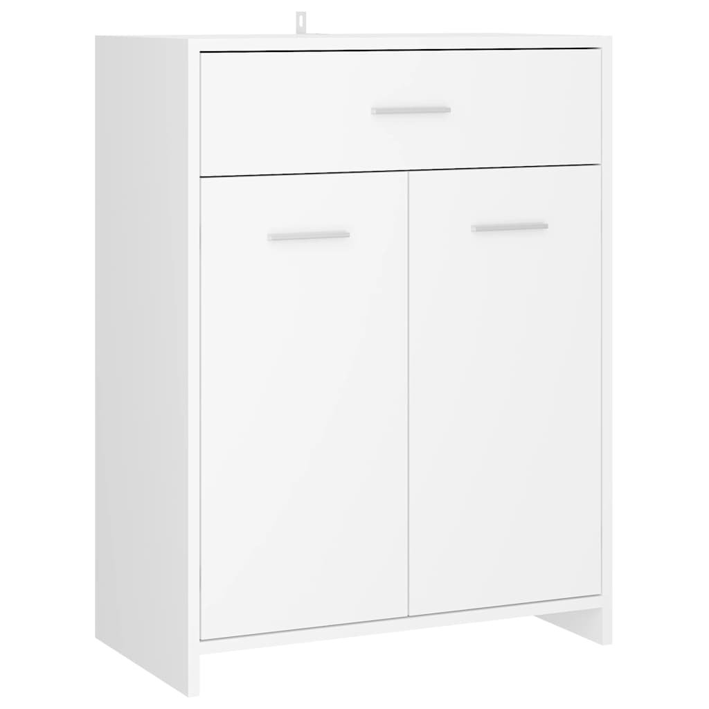 Armadio da Bagno Bianco 60x33x80 cm in Legno tecnico | homemem39