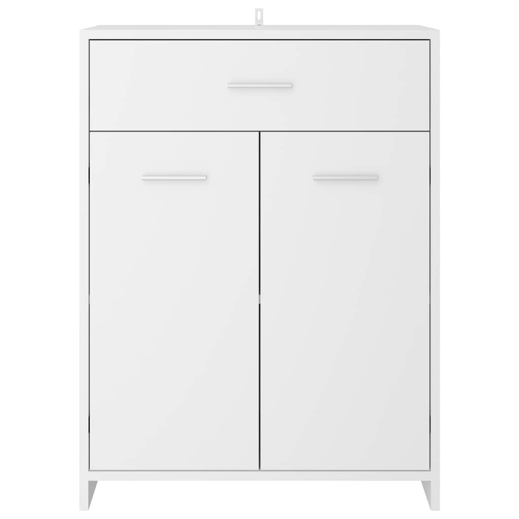 Armadio da Bagno Bianco 60x33x80 cm in Legno tecnico | homemem39