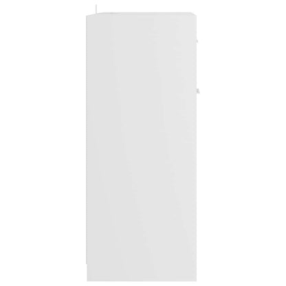 Armadio da Bagno Bianco 60x33x80 cm in Legno tecnico