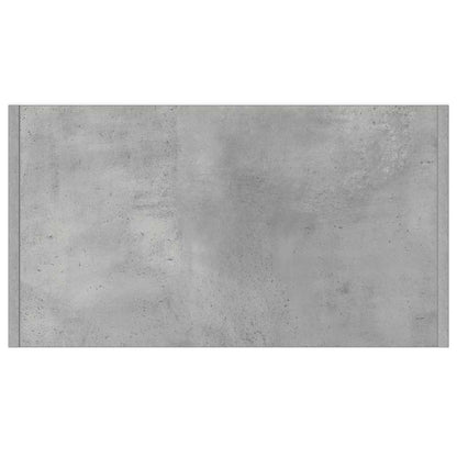 Mobile da Bagno Grigio Cemento 60x33x80 cm in Legno tecnico