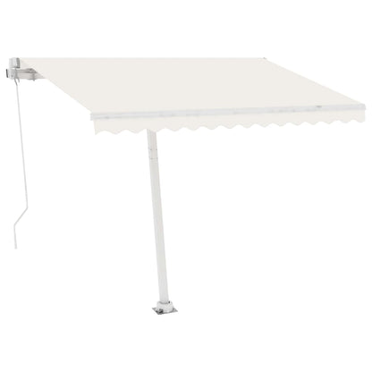 Set Pali per Tenda da Sole Bianco 300x245 cm Ferro