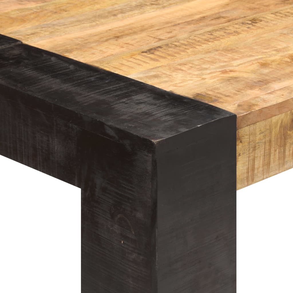Tavolo da Pranzo 180x90x76 cm in Legno Massello di Mango | homemem39