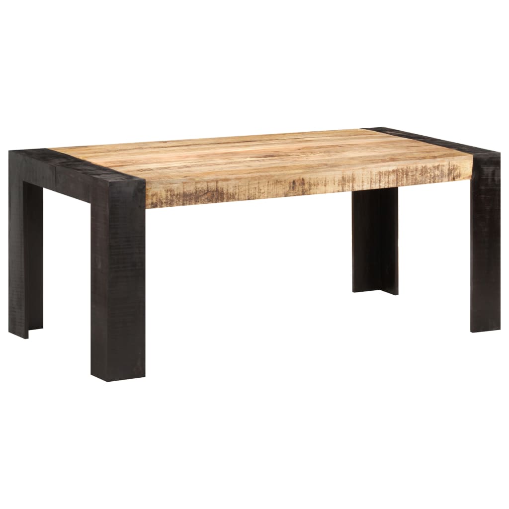 Tavolo da Pranzo 180x90x76 cm in Legno Massello di Mango | homemem39